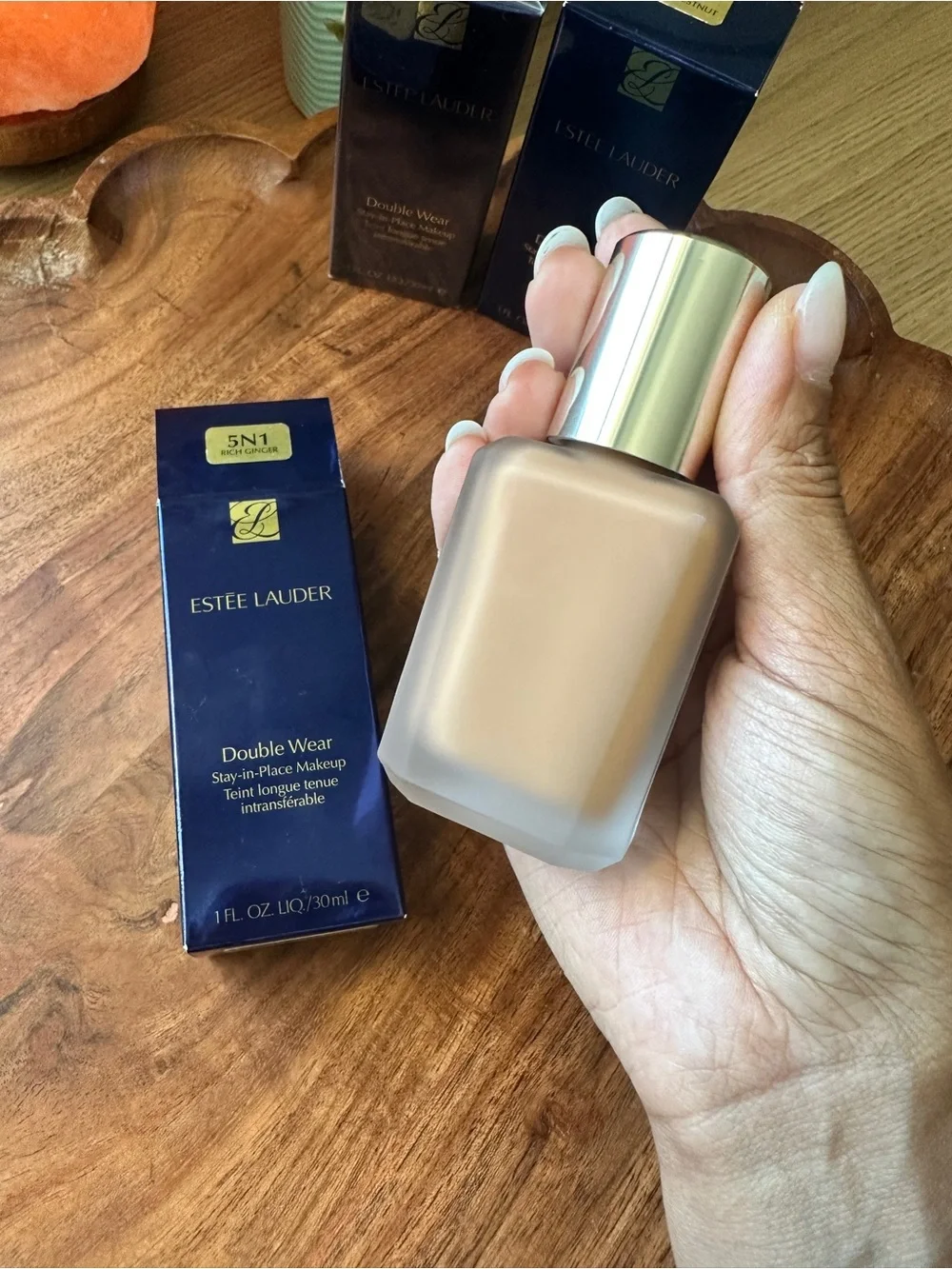 5N1 NEW Estee Lauder Double Wear Stay-in-Place Makeup - Rich Ginger